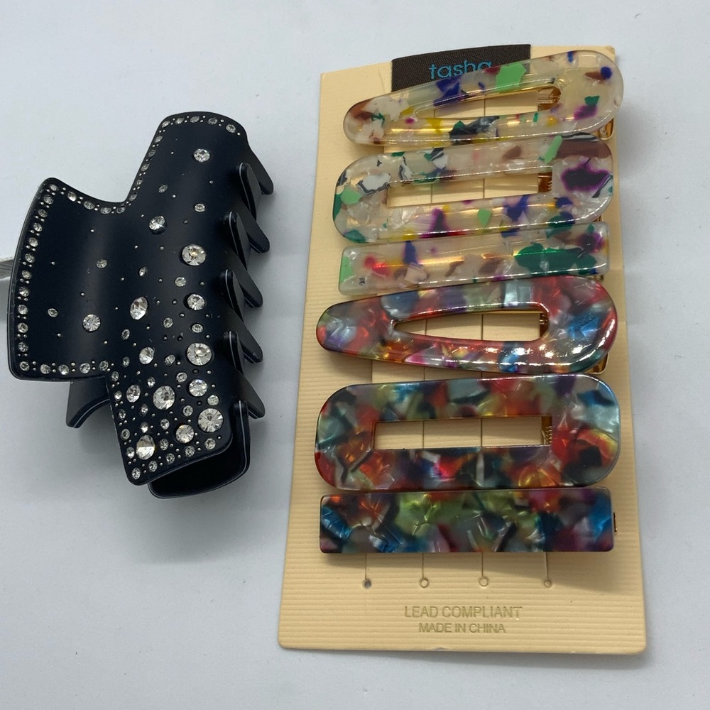 TASHA Hair Clips - Picture 2 of 10